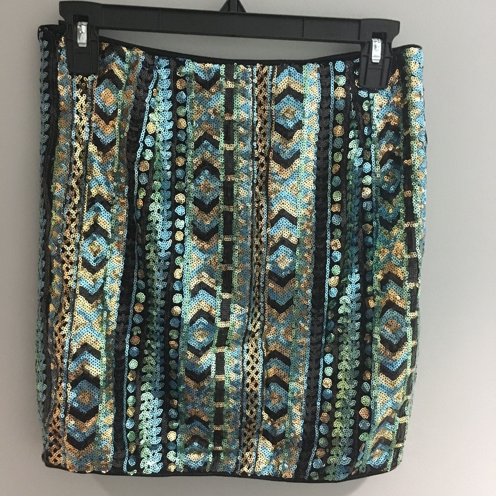 Sequin skirt